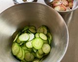 ＊きゅうりとみょうがの酢の物＊作り方1写真