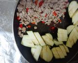 なすびと豚ひき肉の味噌炒め作り方6写真