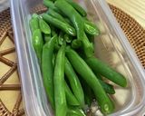 《電子レンジ》インゲン豆の下処理作り方7写真