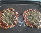 ご飯とキャベツで作るお好み焼き作り方5写真