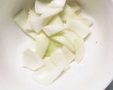 チクワ甘味噌炒め味スペイン風オムレツ風作り方3写真