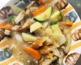 チクワ甘味噌炒め味スペイン風オムレツ風作り方16写真