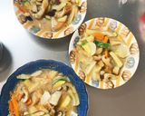 チクワ甘味噌炒め味スペイン風オムレツ風作り方17写真