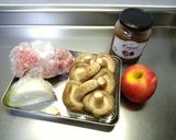 イチジクのタレ美味しい～椎茸の肉詰め作り方1写真