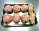 イチジクのタレ美味しい～椎茸の肉詰め作り方8写真