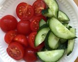パストラミビーフとたっぷり野菜サラダ☆作り方5写真