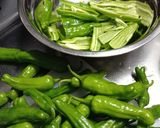 しし唐の醤油煮作り方1写真
