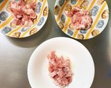全てレンジ甘辛卵とじ丼味豚平焼き風作り方7写真