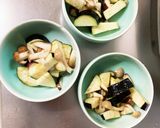 豚こま万能よだれ鶏のタレ炒味麻婆豆腐茄子作り方12写真