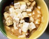 豚こま万能よだれ鶏のタレ炒味麻婆豆腐茄子作り方15写真