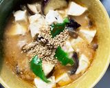 豚こま万能よだれ鶏のタレ炒味麻婆豆腐茄子作り方21写真