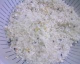 ヘルシーごはん旬のむかごと雑穀米のおこわ作り方1写真