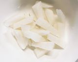 根菜酢味噌炒め味温野菜サラダ作り方1写真