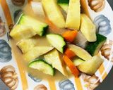 根菜酢味噌炒め味温野菜サラダ作り方12写真