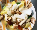 根菜酢味噌炒め味温野菜サラダ作り方13写真