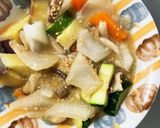根菜酢味噌炒め味温野菜サラダ作り方15写真