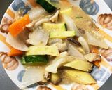 根菜酢味噌炒め味温野菜サラダ作り方17写真