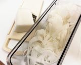 水菜とツナのサラダ作り方2写真