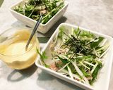 水菜とツナのサラダ作り方6写真