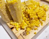 焦がしバター醤油のトウモロコシおにぎり作り方2写真