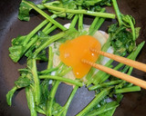 ほうれん草と卵の中華炒め作り方2写真
