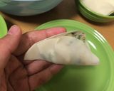 小松菜と椎茸❤️餃子作り方7写真
