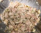 お弁当用☆おにぎり／いか天のり天ツナマヨ作り方1写真