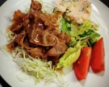 甘辛ワンプレート焼肉❨(@≧↺≦@)❩作り方4写真