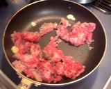 ☆.｡ﾟ♪水菜と牛肉の超簡単サラダ☆.｡作り方2写真
