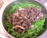 ☆.｡ﾟ♪水菜と牛肉の超簡単サラダ☆.｡作り方4写真