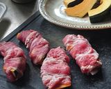 かぼちゃの肉巻き★バターカレーソース作り方3写真