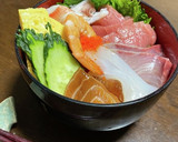 簡単　おもてなし✨絶品　具沢山の海鮮丼作り方6写真