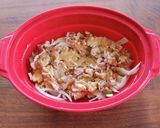 豚肉とキャベツのオイスターマヨごはん作り方2写真