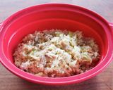 豚肉とキャベツのオイスターマヨごはん作り方4写真