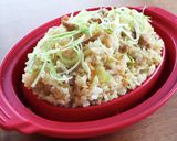 豚肉とキャベツのオイスターマヨごはん作り方5写真