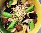 豆腐バーグ入甘旨豚丼味豚こまのせドーム蒸作り方29写真