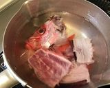 うどん(ハチビキのアラを利用)作り方3写真