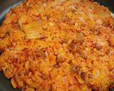 残ったご飯で納豆キムチチーズ焼き！作り方2写真