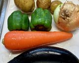 夏野菜たっぷり簡単キーマカレー☆作り方1写真
