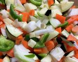 夏野菜たっぷり簡単キーマカレー☆作り方2写真