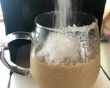 かき氷の～ソイラテフラペチーノ風作り方3写真