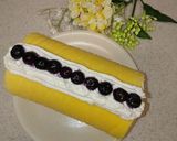 ブルーベリーのロールケーキ作り方6写真