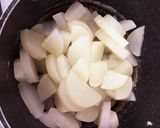 大根とツナの煮物作り方1写真