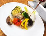 ほっけ竜田と季節野菜のみぞれ餡かけごはん作り方16写真