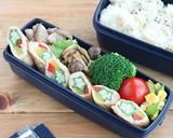 夏野菜☆オクラとパプリカの豚巻☆味噌焼き作り方5写真