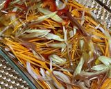 鮭と香味野菜の南蛮風作り方3写真