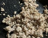 ズッキーニと鶏ひき肉の煮物作り方4写真