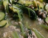 ズッキーニと鶏ひき肉の煮物作り方6写真