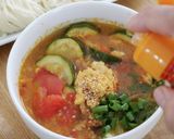 夏バテ予防!和風の酸辣湯そうめん作り方5写真