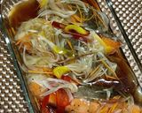 鮭と香味野菜の南蛮風作り方5写真